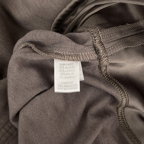 St. John 2 Piece Set Pants Jacket Size XL Brown Casual Athleisure Loungewear - Picture 12 of 16